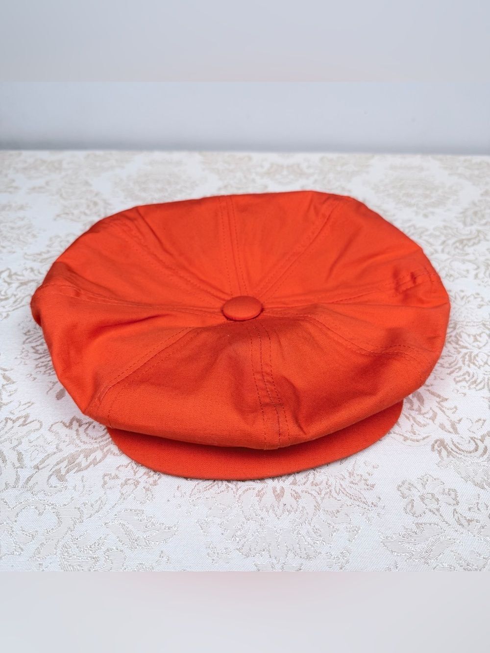 Vintage Franklin Kenneth Newsboy Hat, London, Regent Street, Union Made, 7.25